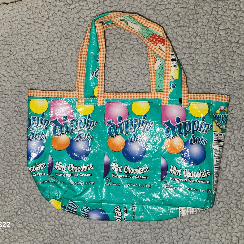 Handmade Dippin Dots Kids Tote Bag